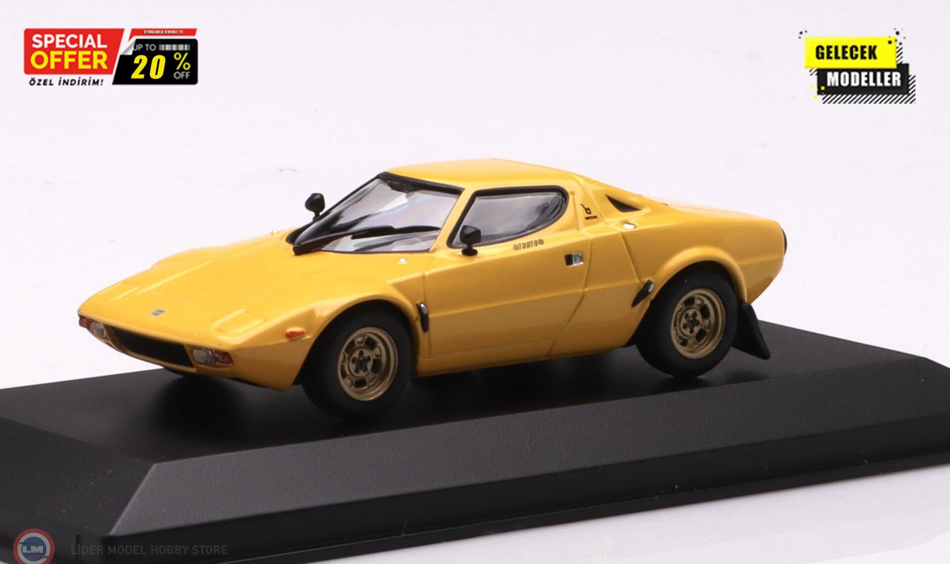 1:43 Maxichamps 1974 Lancia STRATOS
