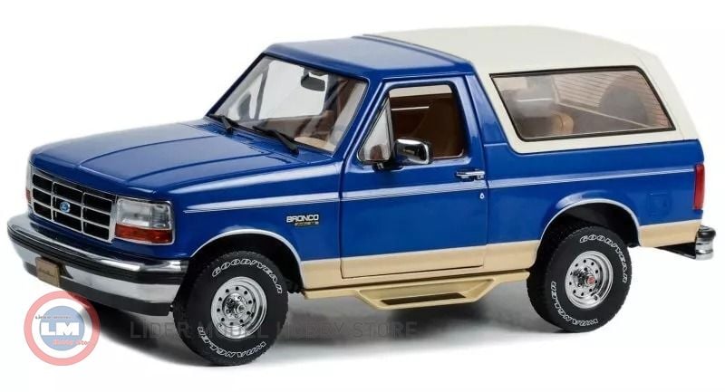 1:18 Greenlight 1996 Ford Bronco Eddie Bauer Edition