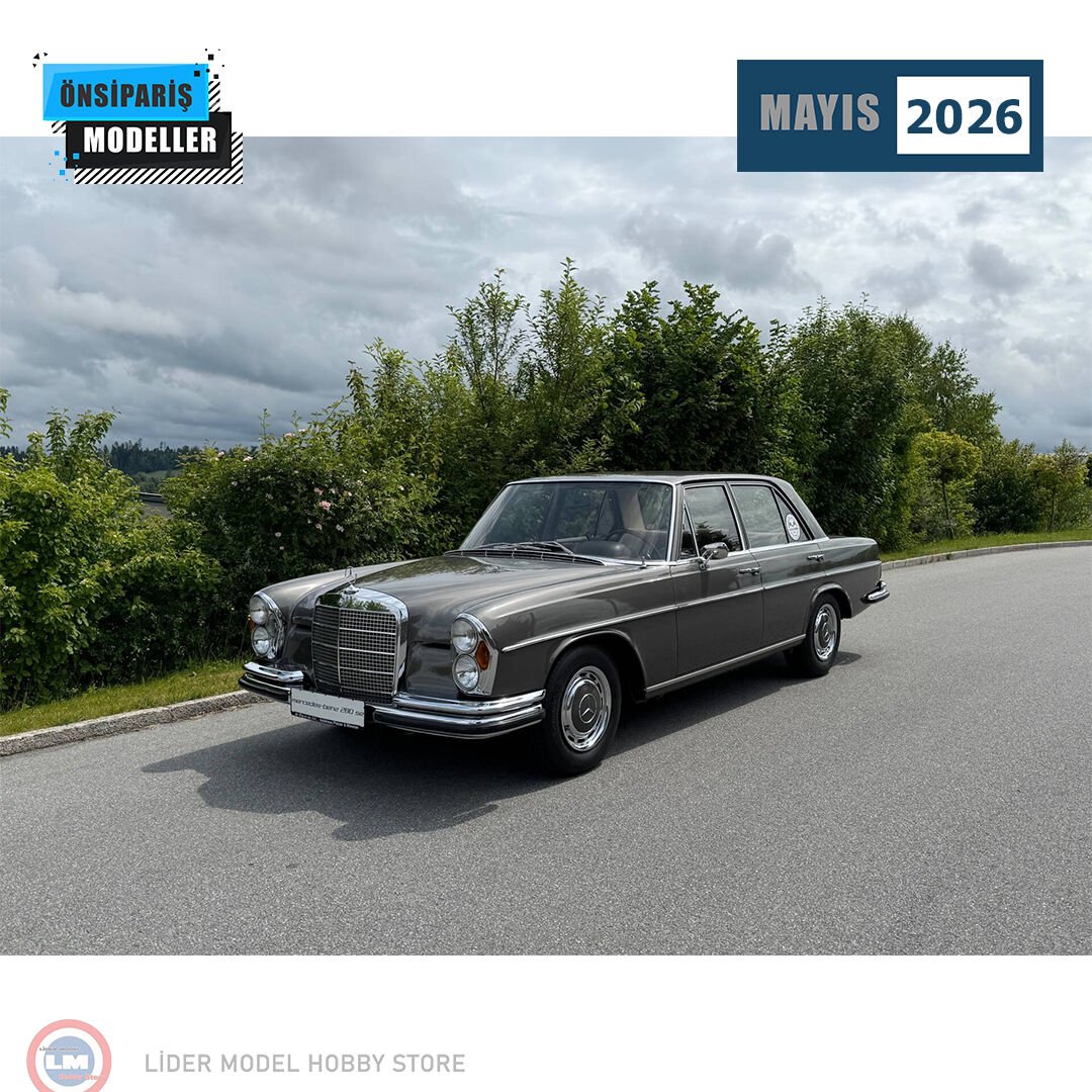 1:18 Norev 1968 Mercedes Benz 280SE W108 Arabic Grey