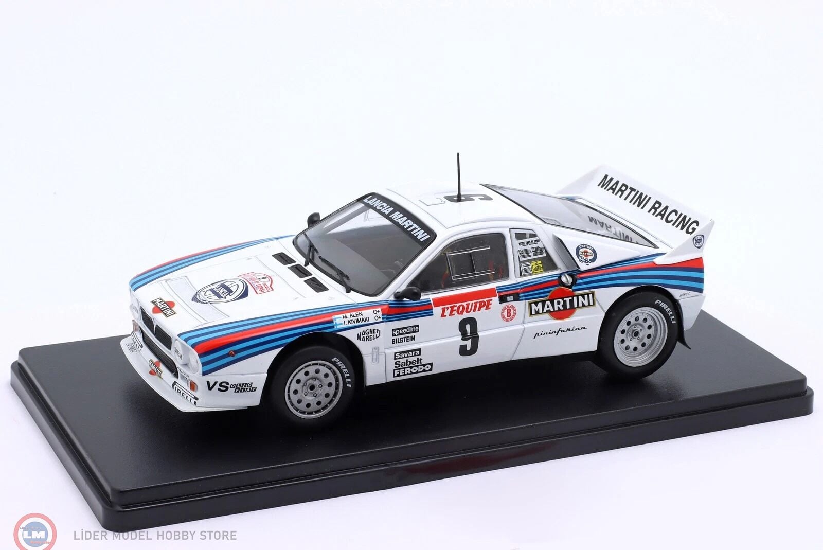 1:24 Atlas 1983 Lancia 037 Rally #9 - Winner Rallye Tour de Corse