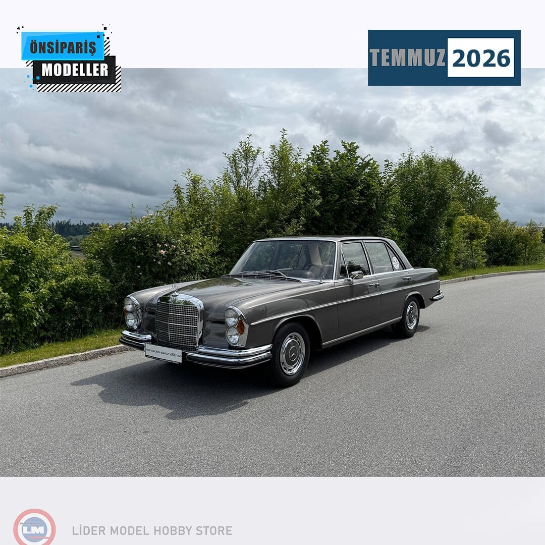 1:18 Norev 1968 Mercedes Benz 280SE W108 Arabic Grey