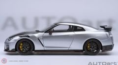 1:18 2022 Nissan GT-R (R35) Nismo 2022 Special Edition (Ultimate Metal Silver)