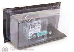 1:43 Atlas 2012 Mercedes Benz Actros MP4 Truck AMG Petronas F1 Team