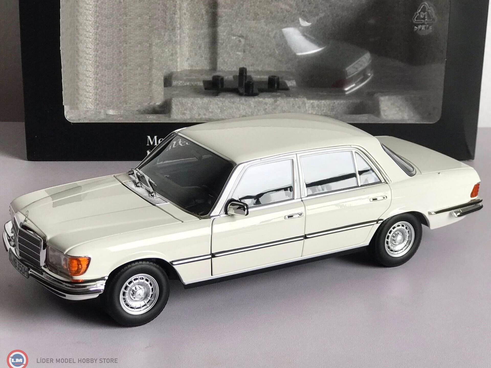 1:18 Norev 1976 Mercedes Benz S Class 350SEL W116
