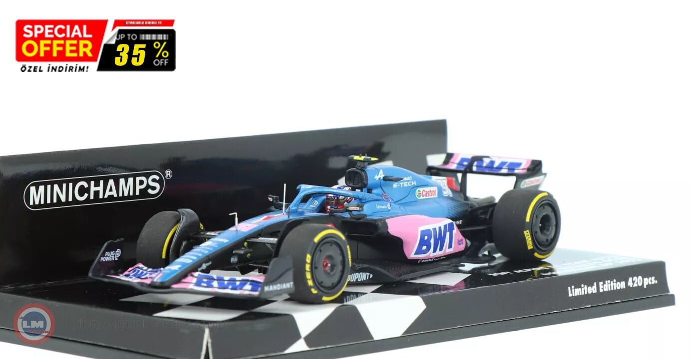 1:43 2022 BWT ALPINE F1 TEAM A522 #31 - ESTEBAN OCON - AUSTRALIAN GP - Formula 1