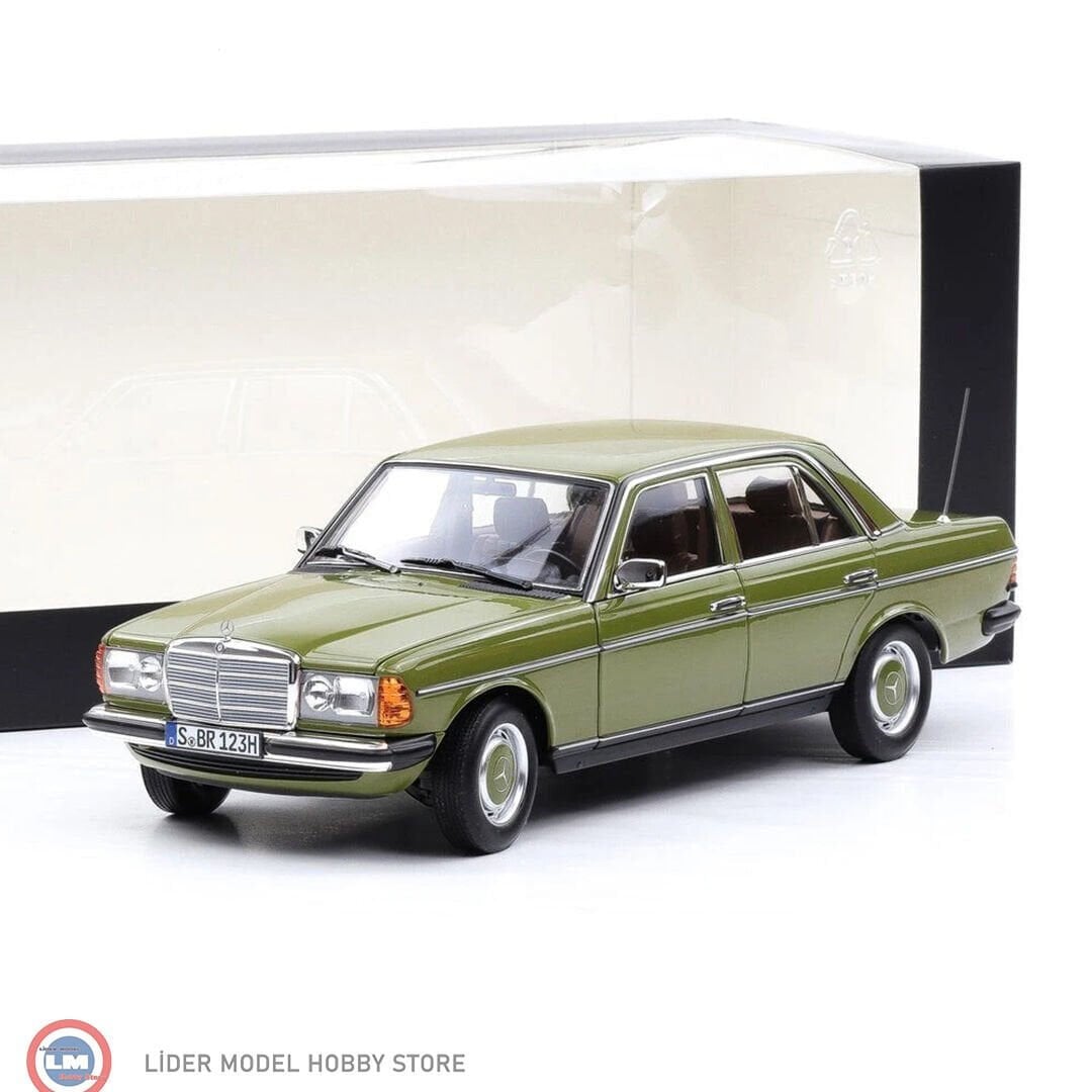 1:18 Norev 1976 Mercedes Benz E Class 200 W123 Agave Green