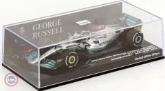 1:43 Minichamps 2022 Mercedes Benz AMG W13 #63 - GEORGE RUSSELL - BRITISH GP - Formula 1