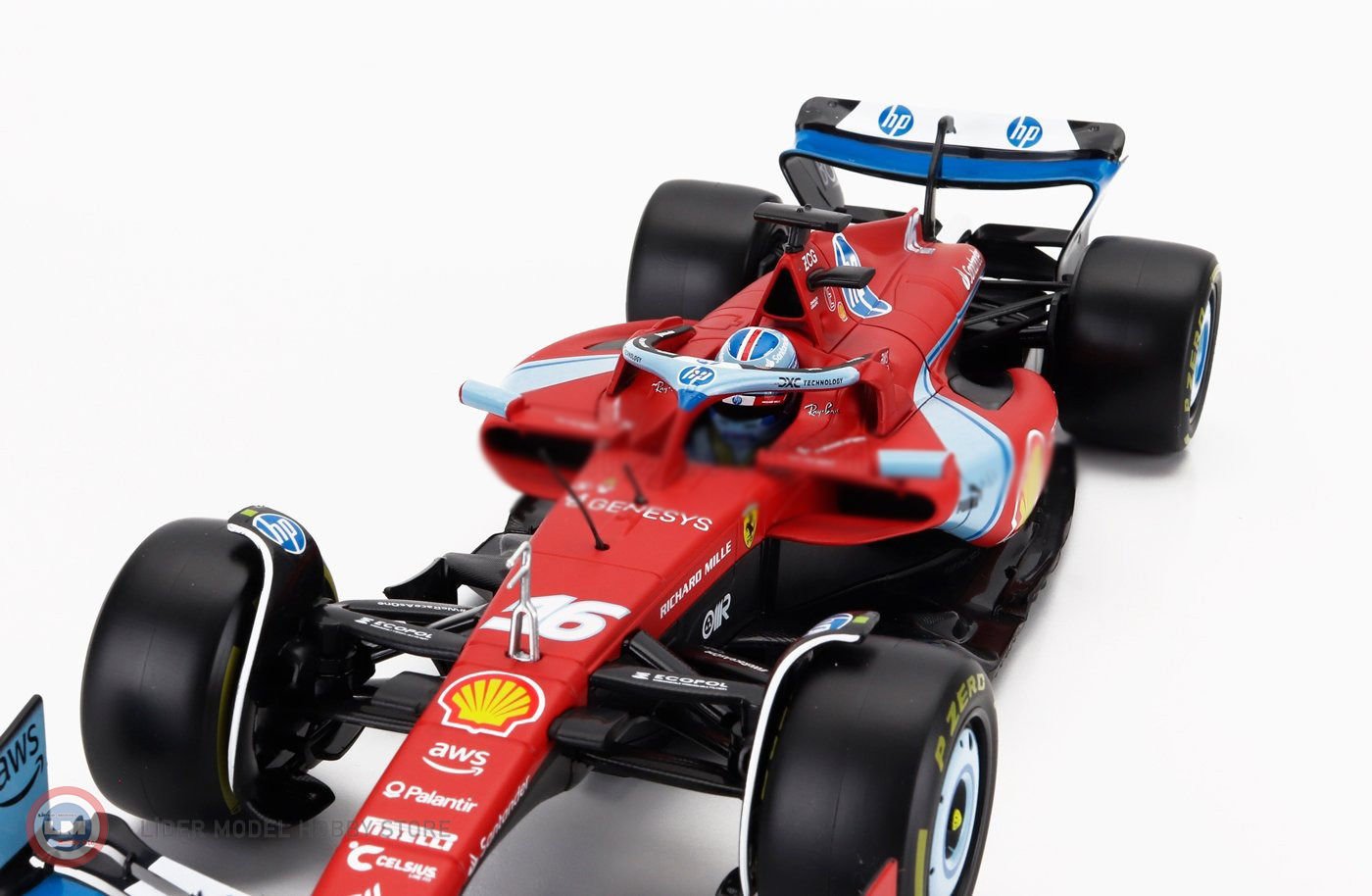 Burago - 1:18 Burago 2024 FERRARI - F1 SF-24 TEAM SCUDERIA FERRARI #16 ...