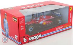 1:18 Burago 2024 FERRARI - F1 SF-24 TEAM SCUDERIA FERRARI #16 - CHARLES LECLERC
