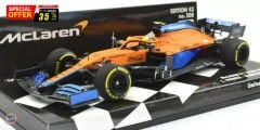 1:43 Minichamps Mclaren F1 TEAM MCL35M #4-BAHRAIN GP 2021-Formula 1