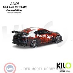 1:64 Kilo Works Audi RS 3 LMS Presentation