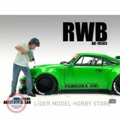 1:18 American Diorama, RWB Legend Akira Nakai Figür #3- San Figure