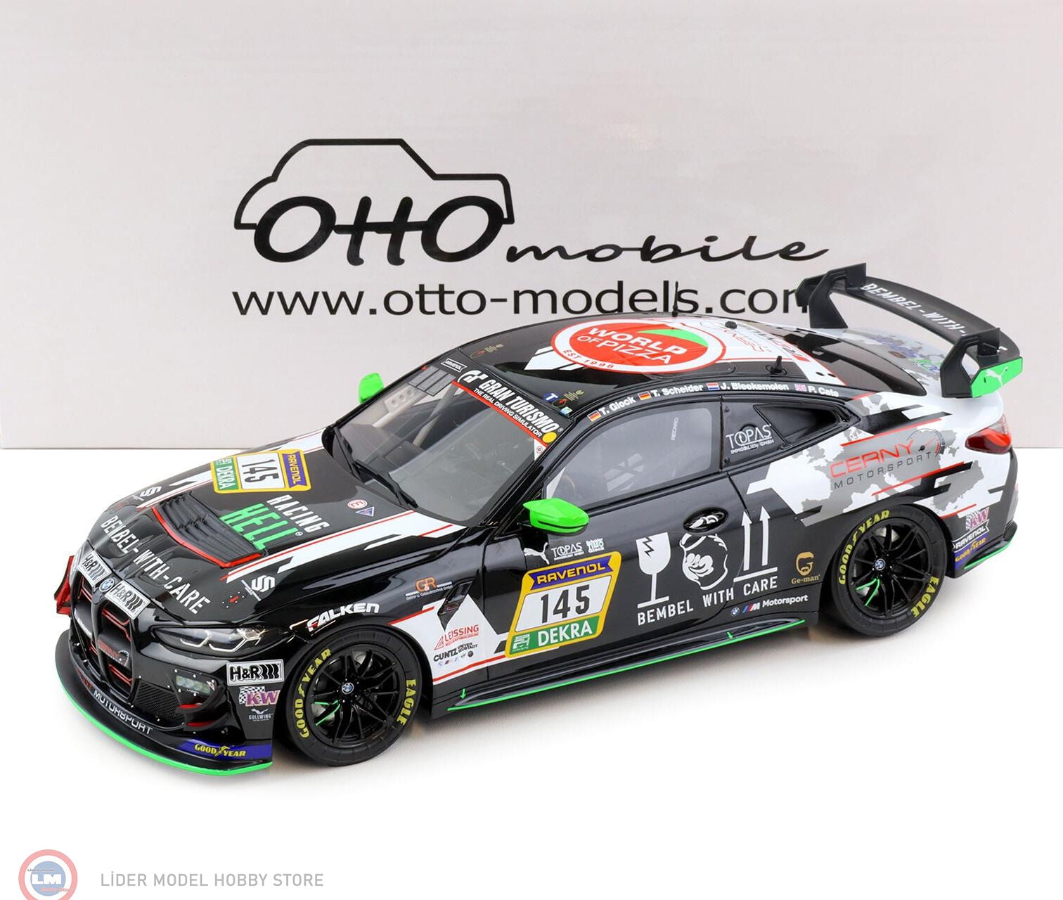 1:18 OTTO BMW M4 GT4 #145 Cerny Motorsport DTM Saison 2024