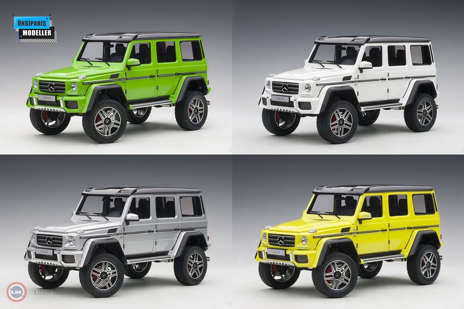 1:18 Mercedes Benz G500 4×4²