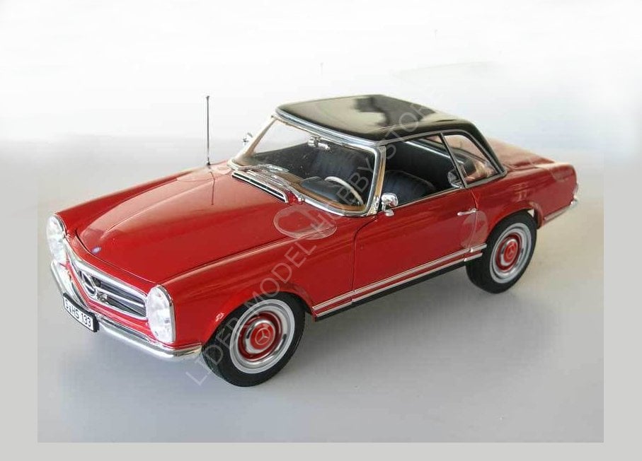KUSURLU 1:18 Norev 1965 Mercedes Benz 230 SL W113 Pagoda