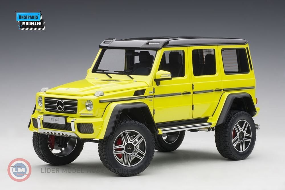 1:18 Mercedes Benz G500 4×4² Sarı