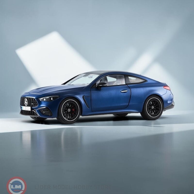 1:18 NZG 2024 Mercedes Benz CLE 53 AMG Coupe Spectral Blue