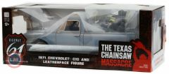 1:18 1974 Chevrolet  C10 - The Texas Chain Saw Massacre with Figurine