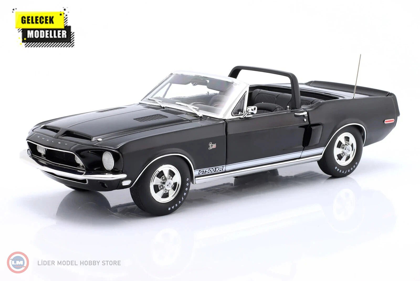 1:18 ACME 1968 Ford Mustang Shelby GT500KR Convertible