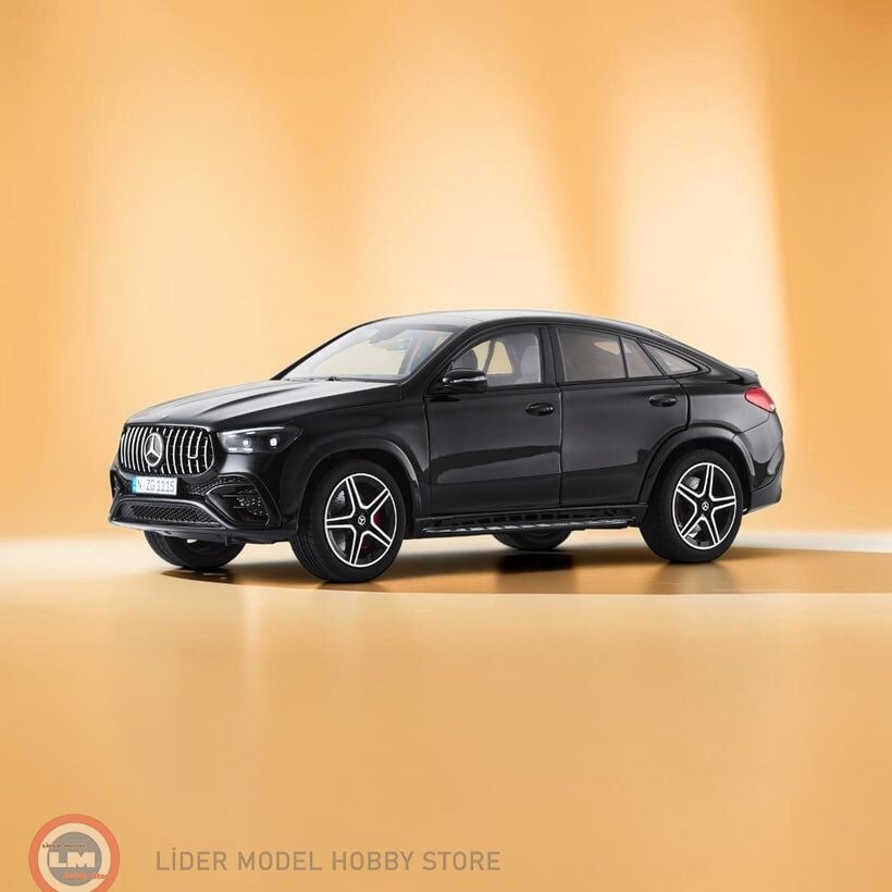 1:18 NZG 2024 Mercedes Benz CLE 53 AMG Coupe Obsidian Black