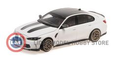 1:18 Minichamps 2023 BMW M3 CS G80 Frozen Solid White