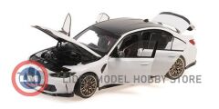 1:18 Minichamps 2023 BMW M3 CS G80 Frozen Solid White