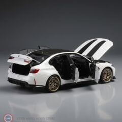 1:18 Minichamps 2023 BMW M3 CS G80 Frozen Solid White