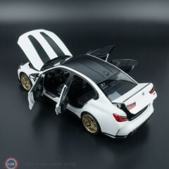 1:18 Minichamps 2023 BMW M3 CS G80 Frozen Solid White