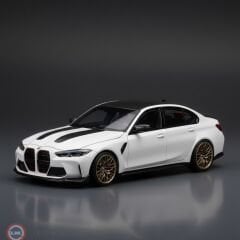 1:18 Minichamps 2023 BMW M3 CS G80 Frozen Solid White