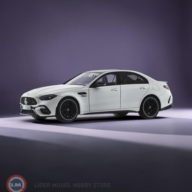 1:18 NZG 2024 Mercedes Benz C63 S E-Performance Opalith White