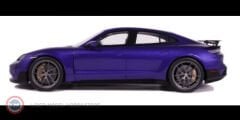 1:18 GT Spirit 2023 Porsche Taycan Turbo GT - Purple Sky Metallic