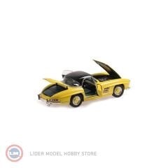 1:18 1958 MERCEDES-BENZ 300 SL ROADSTER (W198)– YELLOW – W HARDTOP