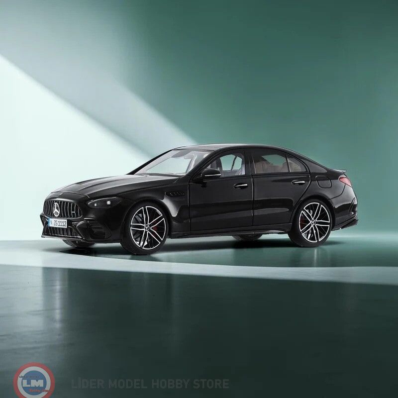 1:18 NZG 2024 Mercedes Benz C63 S E-Performance  Obsidian Black