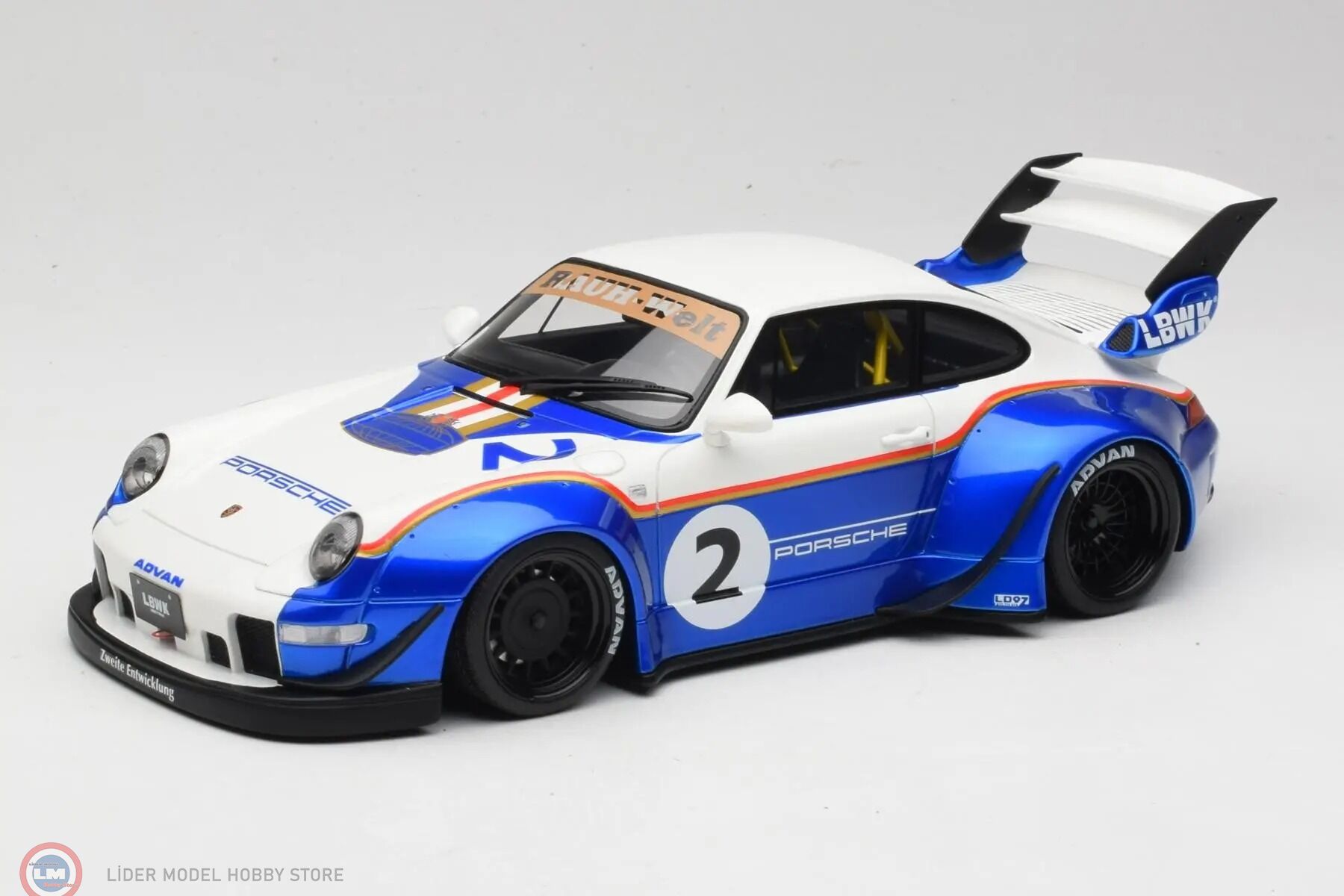 1:18 GT Spirit 2004 PORSCHE  911 993 RWB LIBERTY WALK #2 RACING