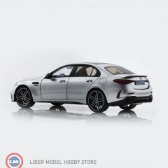 1:18 NZG 2024 Mercedes Benz C63 S E-Performance Hightech Silver