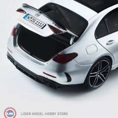1:18 NZG 2024 Mercedes Benz C63 S E-Performance Hightech Silver