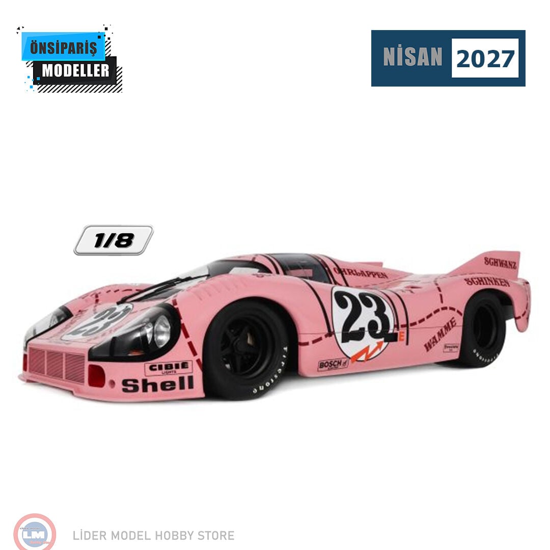 1:8 GT Spirit Porsche 917 Pink Pig Le Mans 24 Heures
