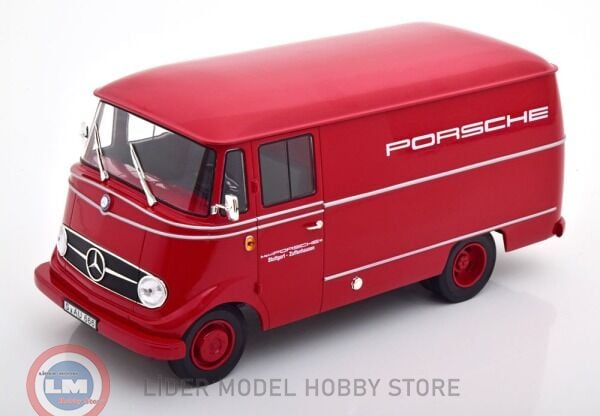 1:18 Norev 1960 Mercedes Benz L319 Porsche Service Racing