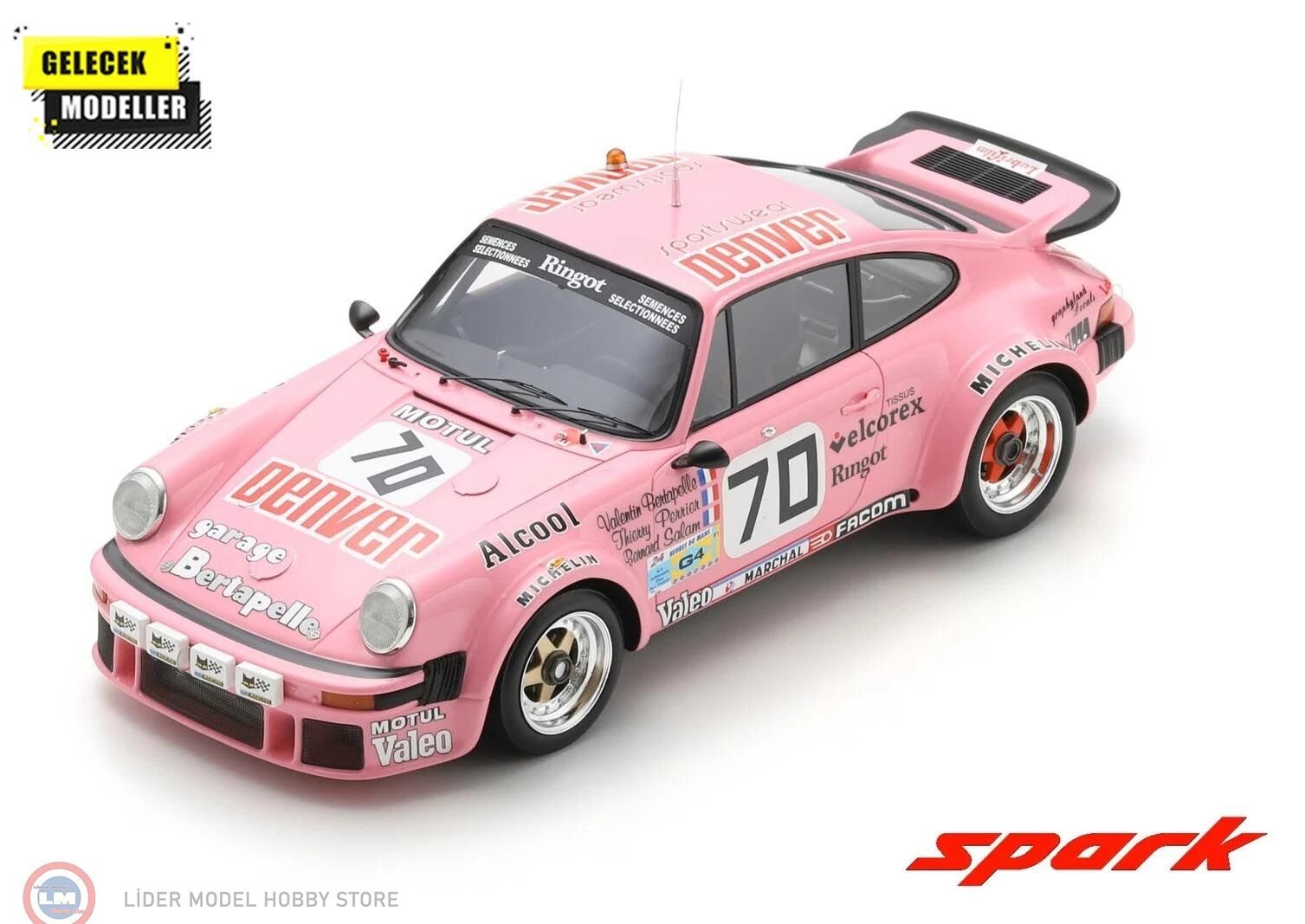 1:18 Spark Porsche 934 #70 17th Le Mans 24H 1982