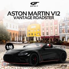 1:18 GT Spirit 2023 Aston Martin V12 Vantage - Roadster Onyx Black