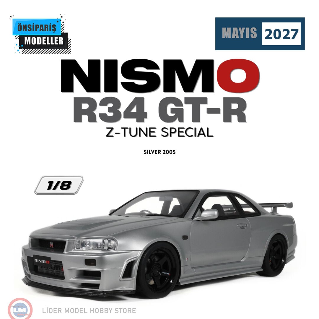 1:8 GT Spirit 2005 Nissan GTR R34 Z Tune