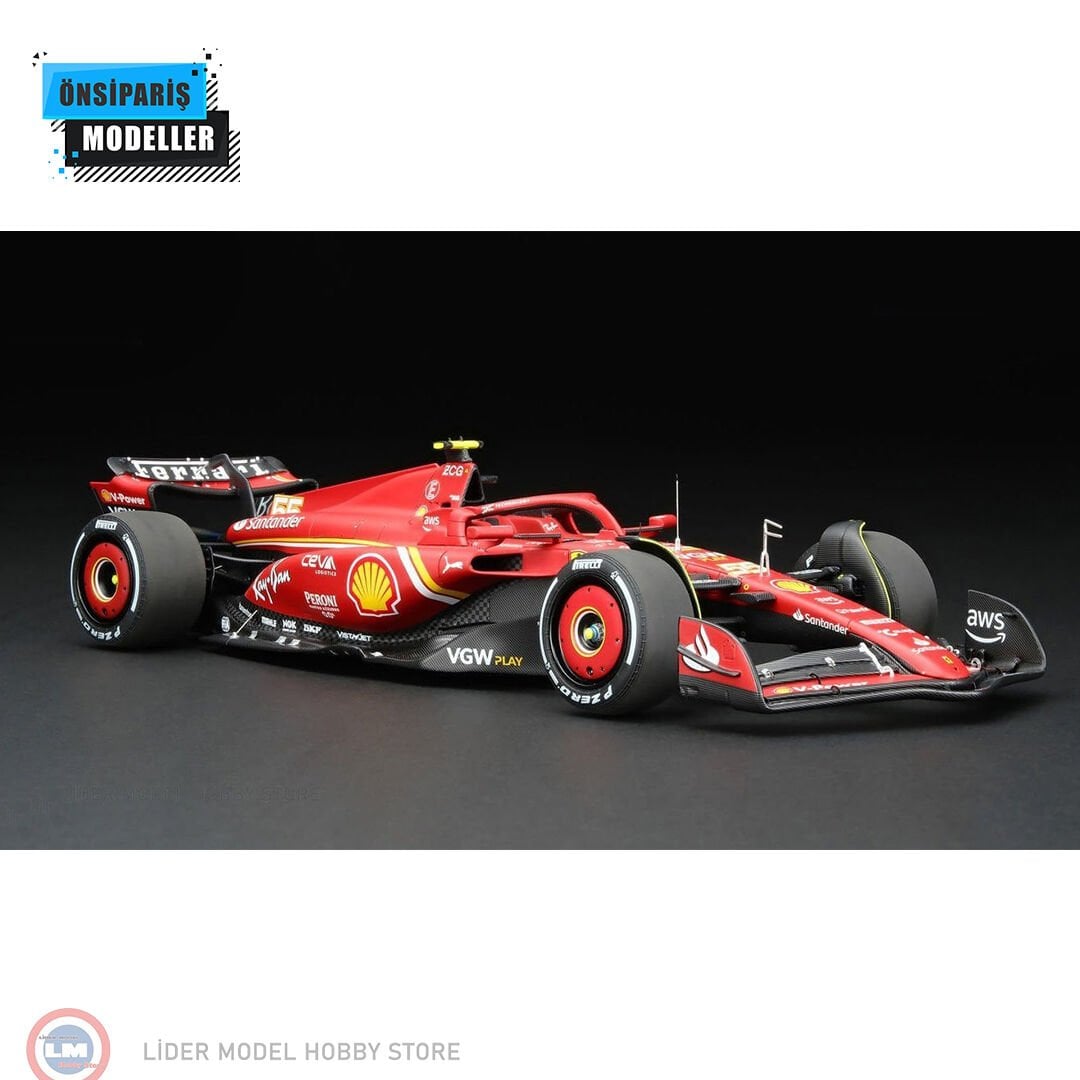 1:18 2024 Ferrari SF-24 #55 - 2024 Australian Grand Prix  Carlos Sainz