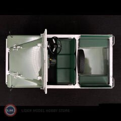 1:12 Land Rover 80 RHD - green - open version