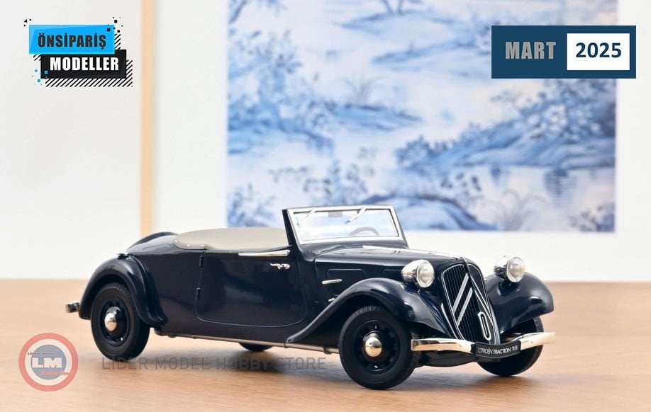 1:18 1938 Citroen Traction Cabriolet