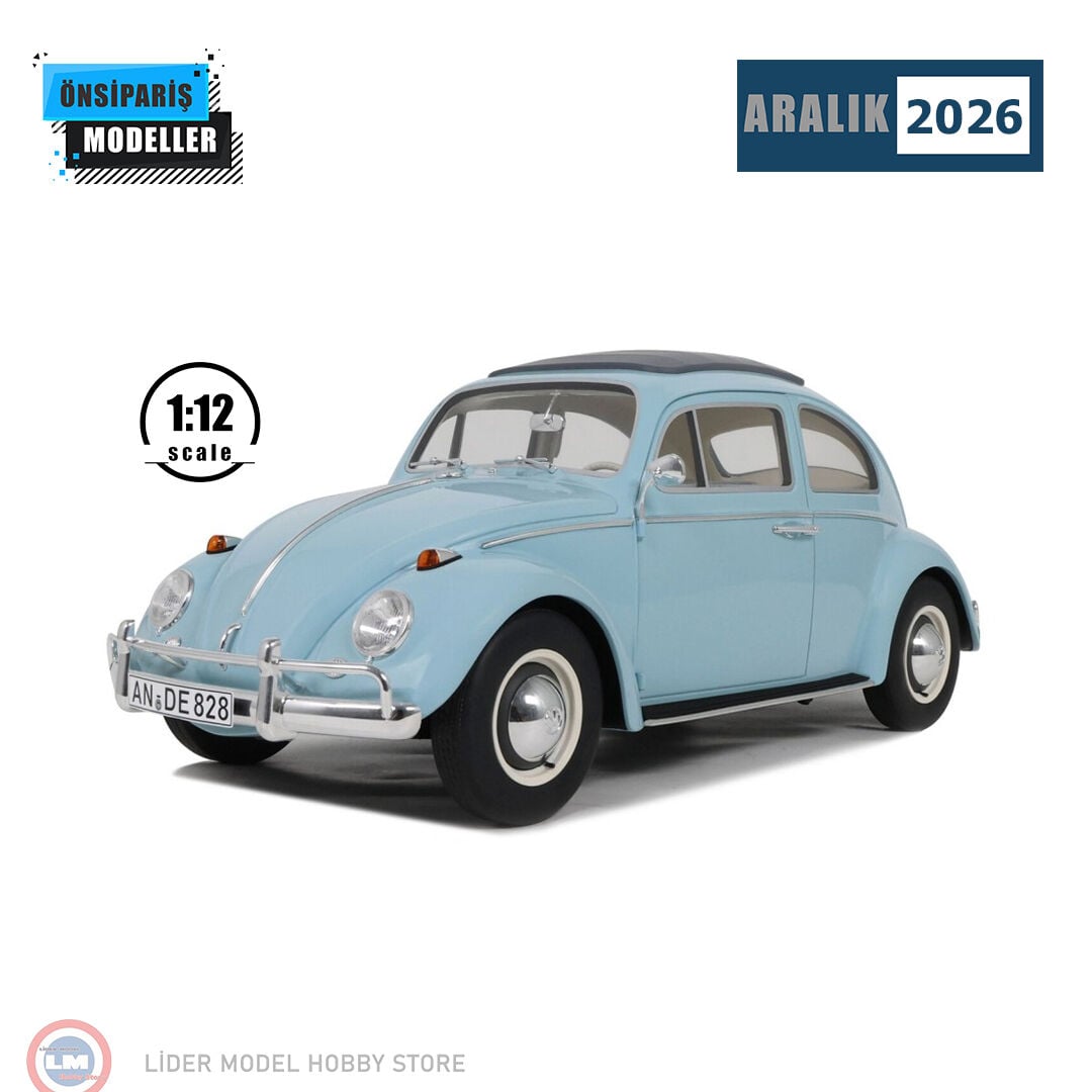 1:12 Otto Volkswagen Beetle Brunswick Blue 1963