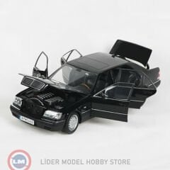 1:18 Mission Model 1990 Mercedes Benz S600 W140 V12