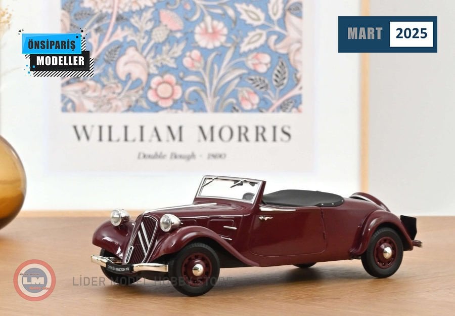 1:18 1938 Citroen Traction Cabriolet