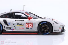 1:18 IXO 2020 Porsche 991 RSR #912 2nd GTLM-Klasse 24h Daytona