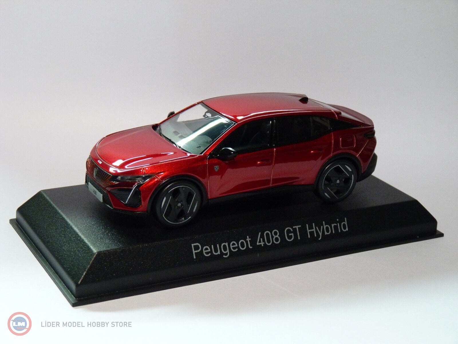 1:43 Norev 2023 Peugeot 408 GT Hybrid
