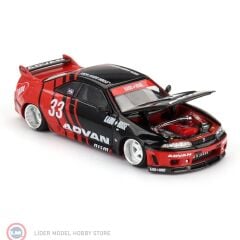 1:64 Mini GT Nissan Skyline GT-R (R33) #33 Kaido Works ADVAN